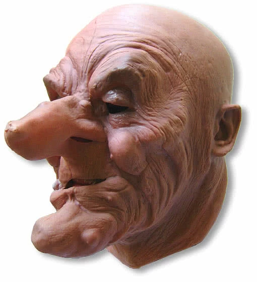 Hexenmaske Grusilda 3 Hexenmaske Grusilda