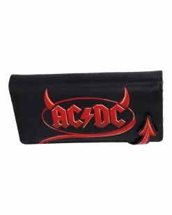 AC/DC Geldbörse Mit Teufelsschwanz Als Verschluss -Classic Horror Speichern acdc geldbeutel mit teufelsschwanz als verschluss acdc purse with devils tail acdc fanartikel 50842 03