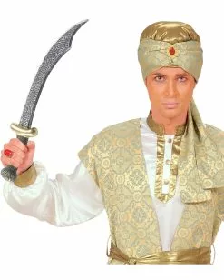 Ararber Säbel -Classic Horror Speichern arabischer dolch spielzeugwaffen dekorationswaffe kostuemwaffe 22965 004