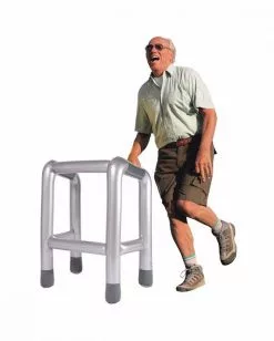 Gehhilfe Zum Aufblasen -Classic Horror Speichern aufblasbare gehhilfe aufblasbarer rollator inflatable waqlking frame scherzartikel 29667 02