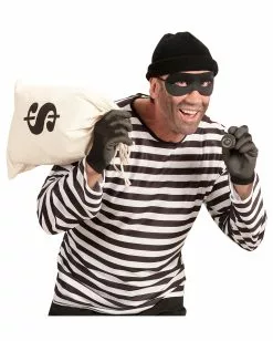 Schwarze Augenmaske -Classic Horror Speichern bandit augenmaske einbrechermaske dieb augenmaske venezianische masken 29337 3