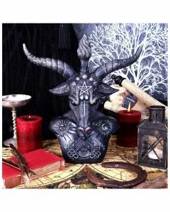 Baphomet Skulptur -Classic Horror Speichern baphomet bueste baphomet skulptur baphomet bust 39196 06