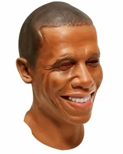 Schaumlatexmaske Barack Obama -Classic Horror Speichern barack obama maske politiker maske prominenten maske praesidenten maske barack obama mask 27884 02