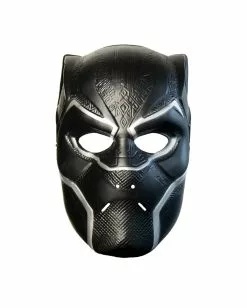 Black Panther Halbmaske Für Kinder -Classic Horror Speichern black panther halbmaske fuer kinder marvel merchandise superhelden maske 37048 1