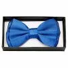 Satin Fliege Deluxe Blau -Classic Horror Speichern blaue satin fliege deluxe schleife kostuem zubehoer herrenfliege blue satin tie