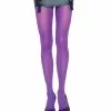 Nylon Strumpfhose Blickdicht Lila -Classic Horror Speichern blickdichte nylon strumpfhose lila 38164