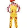 Blutiges Horror-Clown Kostüm -Classic Horror Speichern blutiger killer clown kostuem horrorclown verkleidung halloween kreepy clown costume 35777