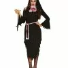 Zombie Klosterschwester Kostüm -Classic Horror Speichern blutiges nonnen kostuem bloody nun costume halloween kostuem horror kostuem 26492 01