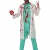 Blutbesudeltes Zombie Chirurg Herrenkostüm -Classic Horror Speichern blutiges zombie chirurg herren kostuem bloody zombie surgeon men costume arzt verkleidung halloween 53378