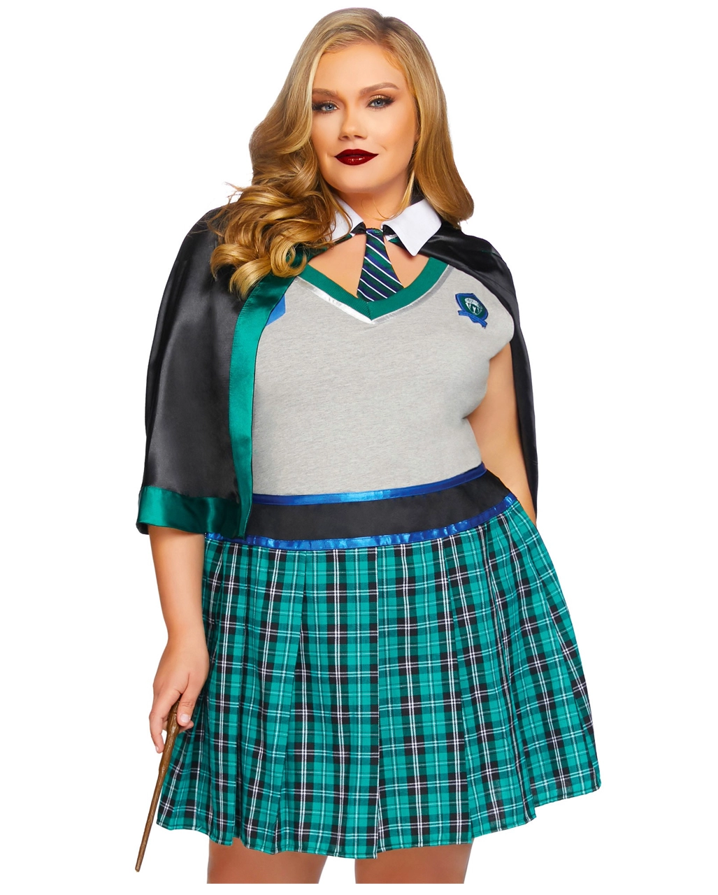 Böse Zauberschülerin Kostüm 3 Böse Zauberschülerin Kostüm