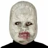 Porzellan Püppchen Halbmaske Für Erwachsene -Classic Horror Speichern broken babydoll halbmaske fuer erwachsene als kostuemzubehoer fuer halloween broken doll adult mask halloween maske 39118