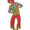 Herrenkostüm Clown Oleg -Classic Horror Speichern clown oleg herren kostuem lustiger faschingsclown verkleidung klassisches clown kostuem 36480