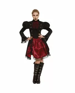 Finstere Goth Fürstin Kostüm Für Damen