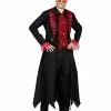 Elegantes Gothic Vampir Herrenkostüm -Classic Horror Speichern edles gothic vampir herren kostuem noble gothic vampire men costume blutsauger dracula maenner kostuem 53376