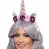 Rosa-lila Einhorn Haarreifen -Classic Horror Speichern einhorn haarreifen rosa lila unicorn kostuemzubehoer einhorn kopfschmuck fasching 35812