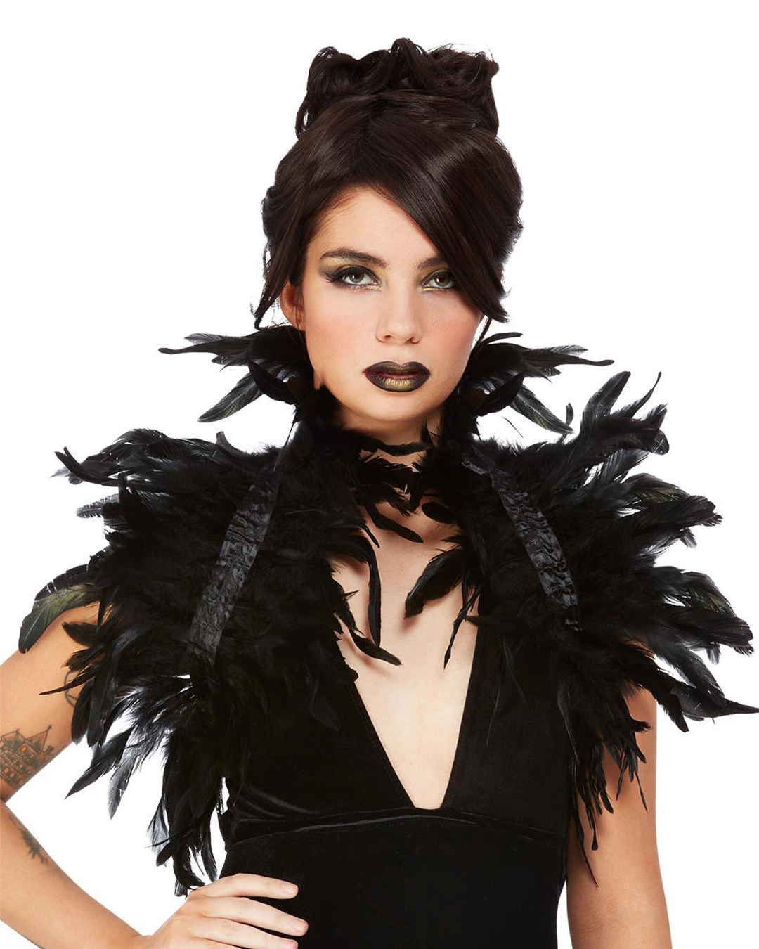 Schwarzer Feder Bolero 3 Schwarzer Feder Bolero