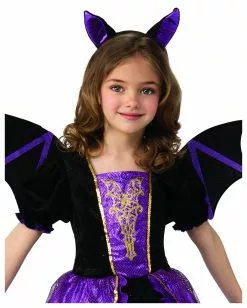 Fledermaus Königin Kinder Kostüm -Classic Horror Speichern fledermaus prinzessin halloween kostuem fledermau prinzessin kinder kostuem 37237 1