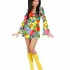 Flower Power Girl Kostüm -Classic Horror Speichern flower power girl 70er jahre hippie kostuem flower power girl 70s costume hippie girl faschings kostuem 50889 01