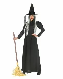 Krummer Hexenbesen 3-teilig 125 Cm -Classic Horror Speichern gekruemmter hexenbesen krummer hexenbesen witch broom walpurgisnacht halloween 38010 04