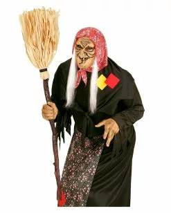 Krummer Hexenbesen 3-teilig 125 Cm -Classic Horror Speichern gekruemmter hexenbesen krummer hexenbesen witch broom walpurgisnacht halloween 38010 05