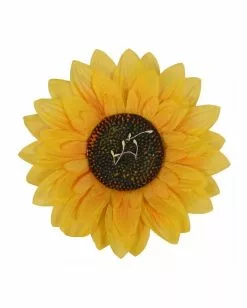 Gelbe Sonnenblume Als Brosche