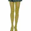 Schwarz-gelb Gestreifte Strumpfhose 2 Schwarz-gelb Gestreifte Strumpfhose -Classic Horror Speichern gestreifte strumpfhose schwarz gelb bienen kostuem struempfe faschings kostuemzubehoer 36183