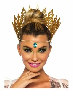 Glitzer Krone Gold Mit Juwel