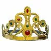 Goldene Cindy Krone Mit Edelsteinen