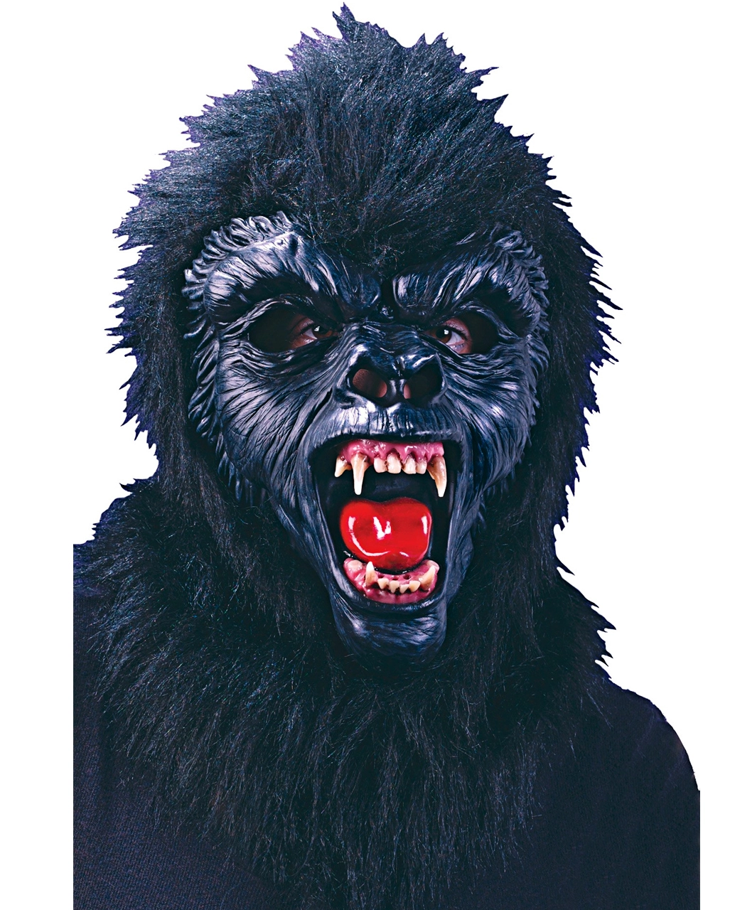 Gorilla Maske Schwarz 3 Gorilla Maske Schwarz