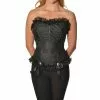 Spitzen Corsage Mit Totenschädeln -Classic Horror Speichern gothic corsage mit totenkoepfen halloween korsett adult corset from the crypt 31100