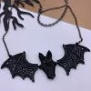Fledermaus Gothic Kette -Classic Horror Speichern gothic kunsthandwerk kette fledermaus gothic handmade craft chain bat gothic geschenk schmuck 52574