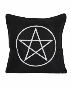 Pentagramm Dekokissen 35cm