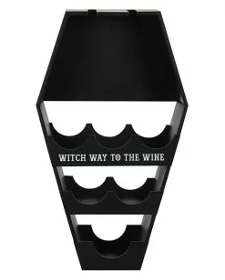 Sarg Weinregal Als Gothic Deko 62cm -Classic Horror Speichern gothic weinregal in sarg form coffin wine shelf gothic deco sarg weinregal 51194 03