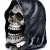 Grim Reaper Totenschädel Figur 12cm -Classic Horror Speichern grim reaper totenkopf figur grim reaper totenschaedel figur grim reaper skull figure 54616 01
