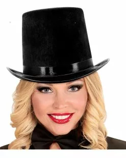 Großer Schwarzer Zylinder -Classic Horror Speichern grosser schwarzer zylinder big black top hat halloween zylinder faschings zylinder 20er jahre zylinder 54521 03