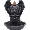 Grotesque Gargoyle Backflow Räucherkerzenhalter 17,8cm -Classic Horror Speichern grotesque gargoyle backflow raeucherkegelhalter grotesque smoke backflow incense burner 52429 01