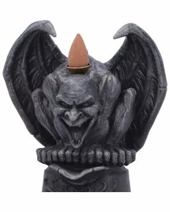 Grotesque Gargoyle Backflow Räucherkerzenhalter 17,8cm -Classic Horror Speichern grotesque gargoyle backflow raeucherkegelhalter grotesque smoke backflow incense burner 52429 05