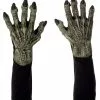 Monster Hexe Handschuhe 2 Monster Hexe Handschuhe -Classic Horror Speichern gruene monster hexen handschuhe monster witch gloves latex halloween kostueme und zubehoer 51754 4