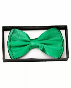 Satin Fliege Deluxe Grün