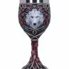 Weißer Herbstwolf Kelch 19,5cm -Classic Horror Speichern guardian of the fall herbstwolf kelch guardian of the fall goblet gothic deko 50986 01