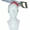 Blutiger Haarreif Mit Säge -Classic Horror Speichern haarreif mit blutiger saege 38394