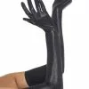 Glänzende Damenhandschuhe -Classic Horror Speichern handschuhe schwarz glnzende handschuhe wetlook handschuhe lange damenhandschuhe sexy handschuhe 22102