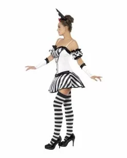 Harlekin Damen Verkleidung -Classic Horror Speichern harlekin diva kostuem sexy clownsverkleidung fuer halloween und karneval 23871 3