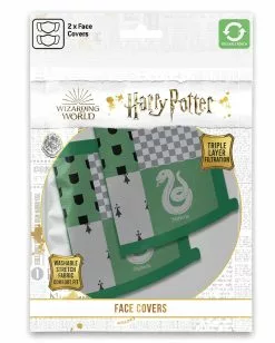 Harry Potter Slytherin Community Masken 2 St. 5 Harry Potter Slytherin Community Masken 2 St. -Classic Horror Speichern harry potter slytherin alltagsmaske harry potter community face masks harry potter maske 50552 02