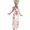 Horror Abschlussball Kleid -Classic Horror Speichern high school horror zombie prom queen kostuem blutiges abschlussball halloween kleid 20982