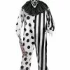 Killer Harlekin Kostüm -Classic Horror Speichern horror clown kostuem halloween clown kostuem killerclown kostuem crazy killer clown costume 21199 1