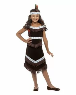 Kleine Squaw Mädchenkostüm