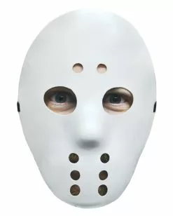 Jason Eishockey Maske -Classic Horror Speichern jason hockey maske weisse eishockeymaske jason maske hockey mask bild2 10190