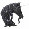 Juwelenreiche Mitternacht Einhorn Figur 15cm