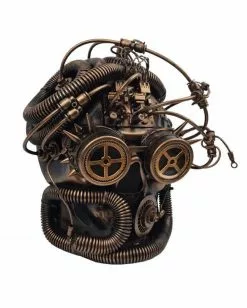 Jules Steampunk Militär Maske -Classic Horror Speichern jules steampunk soldaten maske jules steampunk soldier maske steampunk kostuemzubehoer 50503 02